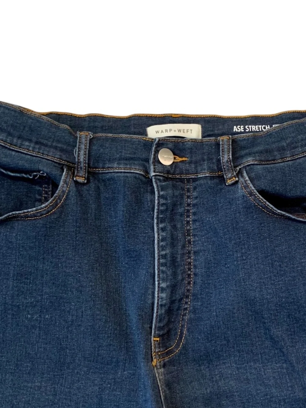 Warp + Weft Aspen Pitkin Straight Leg Jeans ASE Stretch Women's 14 32